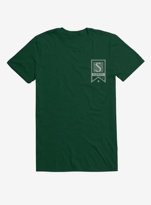 Harry Potter Slytherin Flag Logo T-Shirt
