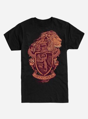 Harry Potter Gryffindor Lion T-Shirt