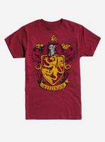 Harry Potter Gryffindor Lion Shield T-Shirt