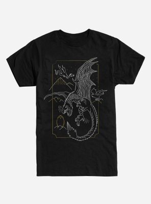 Harry Potter Dragon Flight T-Shirt