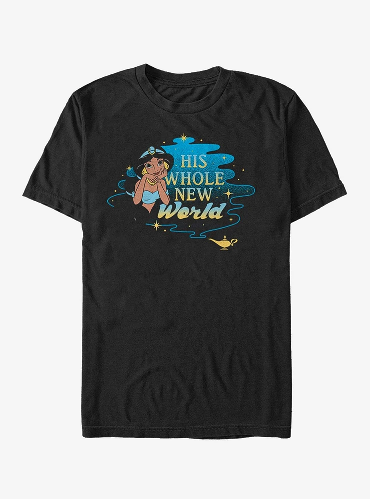 Disney Aladdin His Whole New World Jasmine Extra Soft T-Shirt