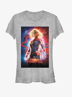 Marvel Captain Poster Girls T-Shirt