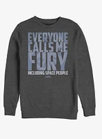 Marvel Captain Just Fury Sweatshirt