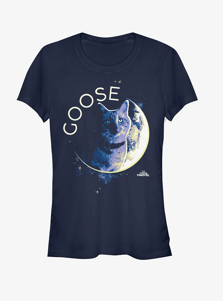 Marvel Captain Goose Moon Girls T-Shirt