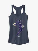 Marvel Captain Flying Star Girls Tank