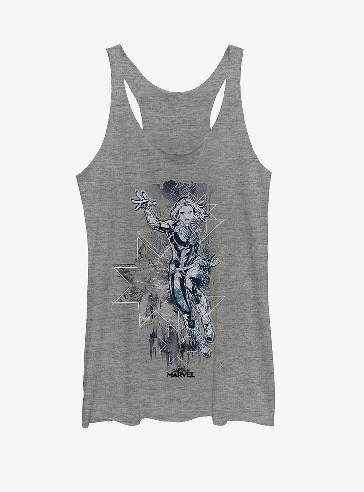 Marvel Captain Soaring Girls Tank