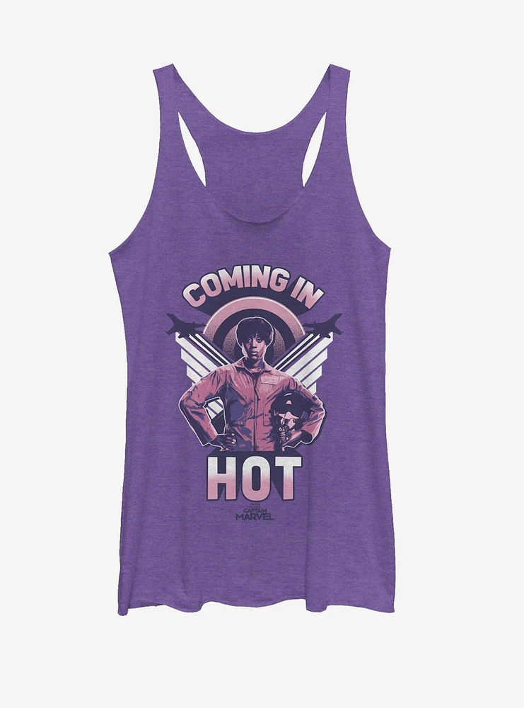 Marvel Captain Coming Hot Girls Tank