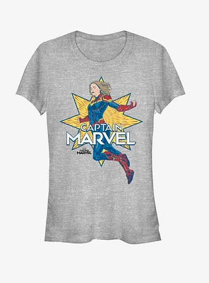Marvel Captain Star Girls T-Shirt