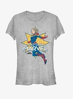 Marvel Captain Star Girls T-Shirt