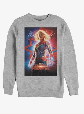 Marvel Captain Poster Sweatshirt