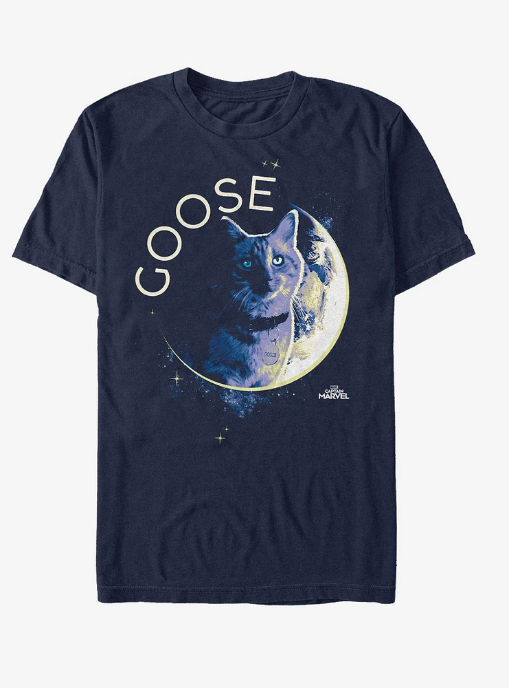 Marvel Captain Goose Moon T-Shirt