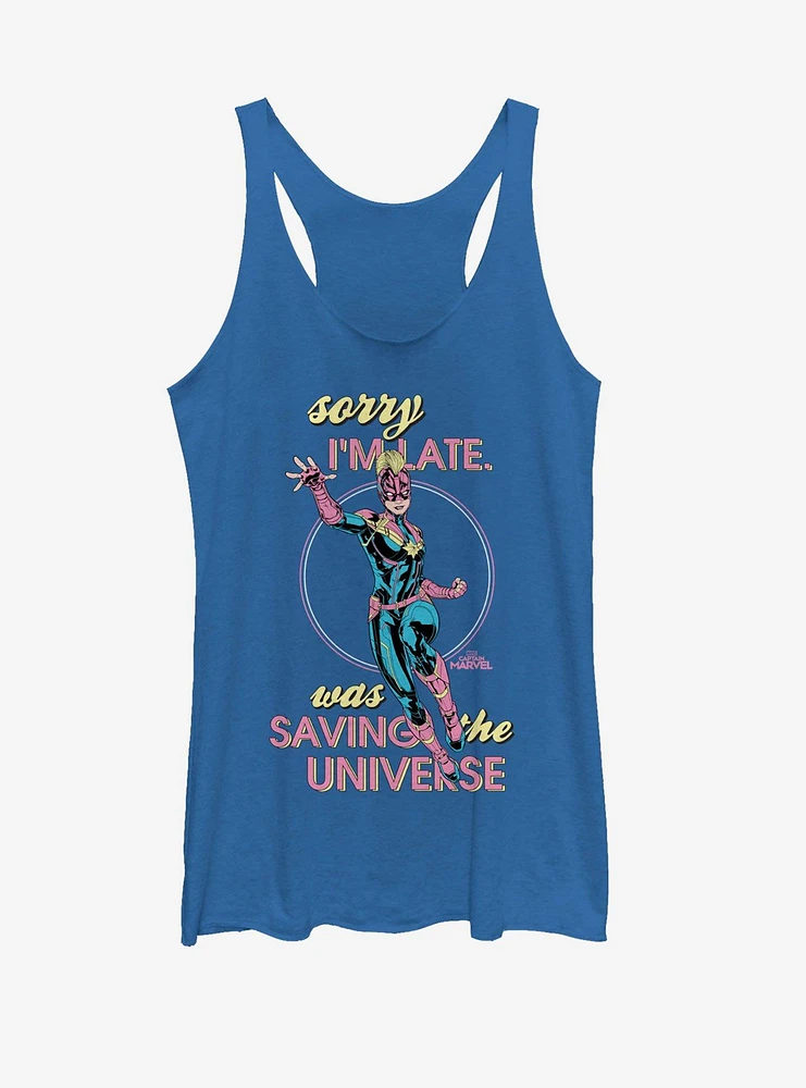 Marvel Captain Late Girls Tank