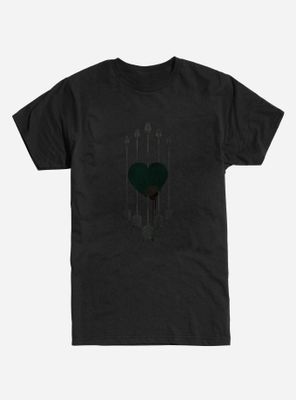 DC Comics Arrow Hearts And Arrows T-Shirt