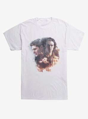 Supernatural Sam Dean And Crowley T-Shirt