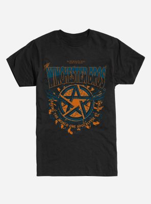 Supernatural Winchester Bros Pentagram T-Shirt