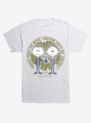 Supernatural Brothers Cartoon T-Shirt