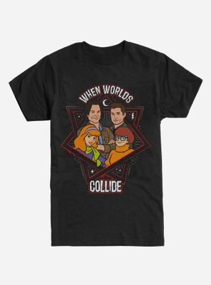 Supernatural Scoobynatural When Worlds Collide T-Shirt