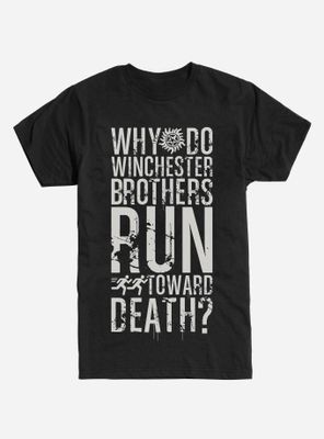 Supernatural Run Toward Death T-Shirt