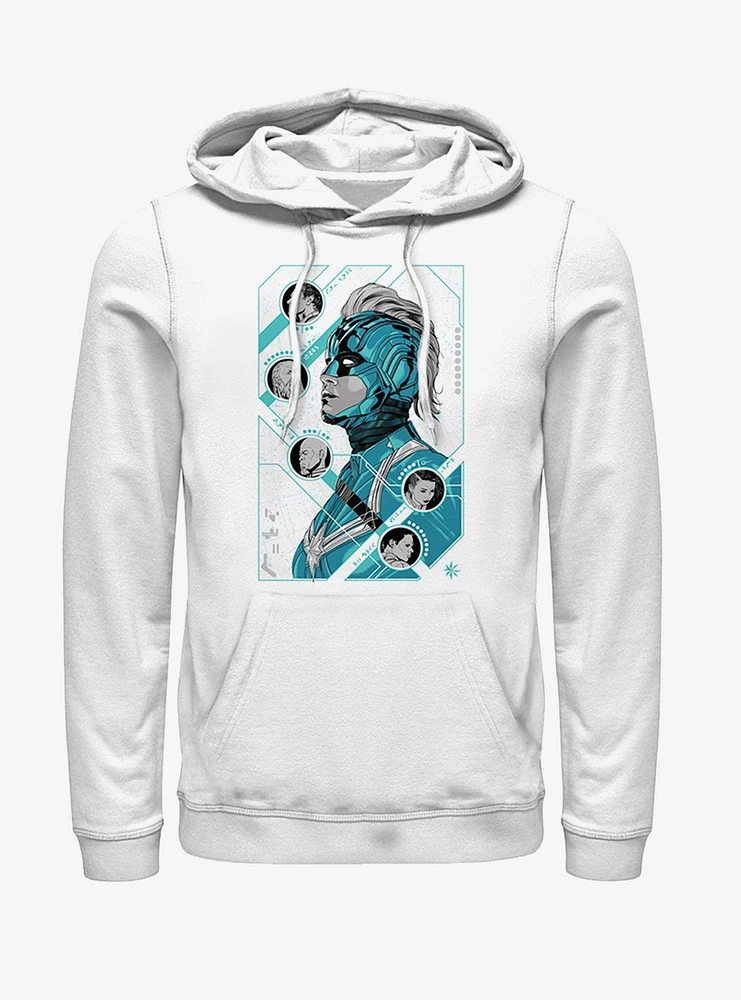 Marvel Captain Kree Hoodie