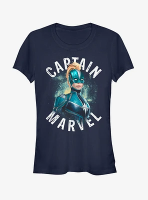 Marvel Captain Blue Girls T-Shirt