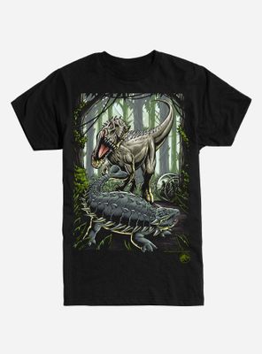 Jurassic World Dinos Jungle Battle T-Shirt