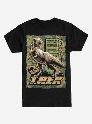 Jurassic World T-Rex Heavyweight Champ T-Shirt