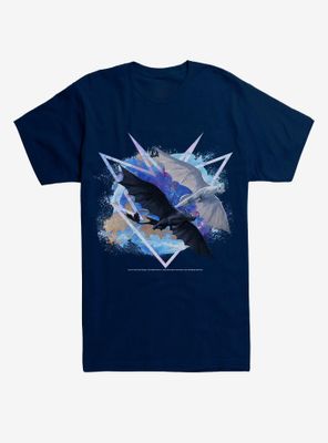 How To Train Your Dragon Night & Light Flying Dragons T-Shirt