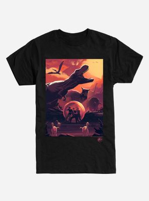 Jurassic World Battle T-Shirt