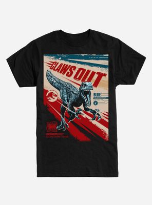 Jurassic World Blue Claws Out T-Shirt
