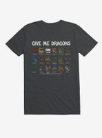 How To Train Your Dragon Give Me Dragons List T-Shirt