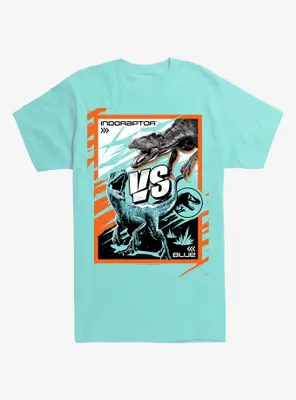 Jurassic World Indoraptor vs. Blue T-Shirt