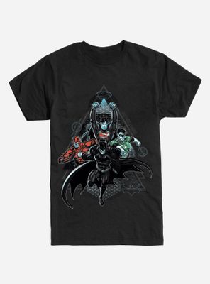 DC Comics Justice League FSGB Group T-Shirt