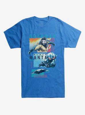 DC Comics Aquaman and Black Manta T-Shirt