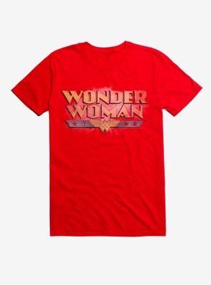 DC Comics Wonder Woman Bold Logo T-Shirt