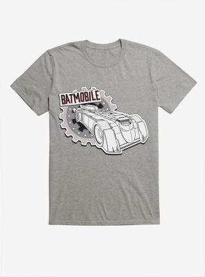 DC Comics Batman Batmobile Black T-Shirt