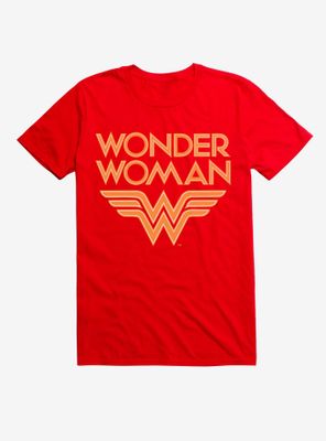 DC Comics Wonder Woman Gold T-Shirt