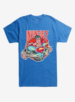 DC Comics Superman Invincible Circle T-Shirt