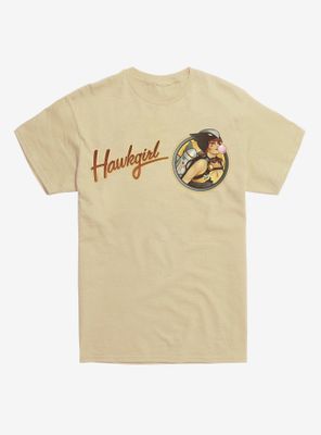 DC Comics Bombshells Hawkgirl Script T-Shirt
