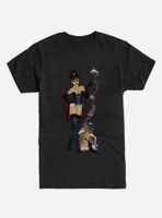 DC Comics Bombshells Zatanna Magic Dark Grey T-Shirt