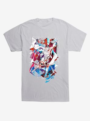 DC Comcis Superman Shape Collage T-Shirt