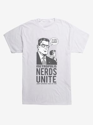 DC Comics Superman Nerds Unite T-Shirt