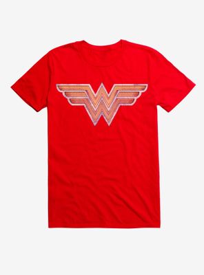 DC Comics Wonder Woman Gold Logo T-Shirt