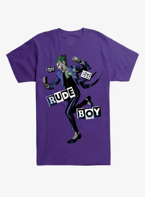 DC Comics Batman Joker Oi Rude Boy T-Shirt