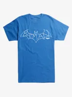 DC Comics Batman Outline Logo Black T-Shirt