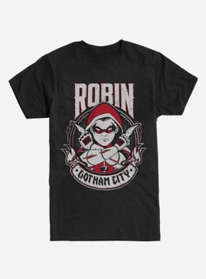 DC Comics Batman Robin Gotham City T-Shirt