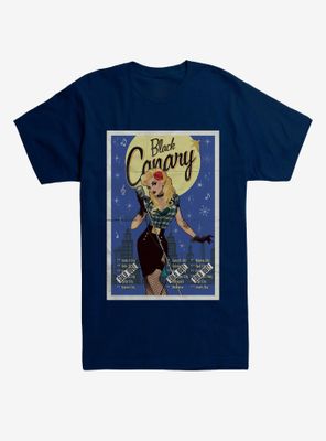 DC Comics Black Canary Poster T-Shirt