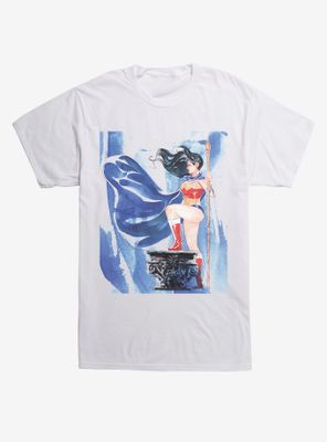 DC Comics Wonderwoman Painting T-Shirt