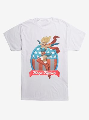 DC Comics Supergirl Keep Flying T-Shirt
