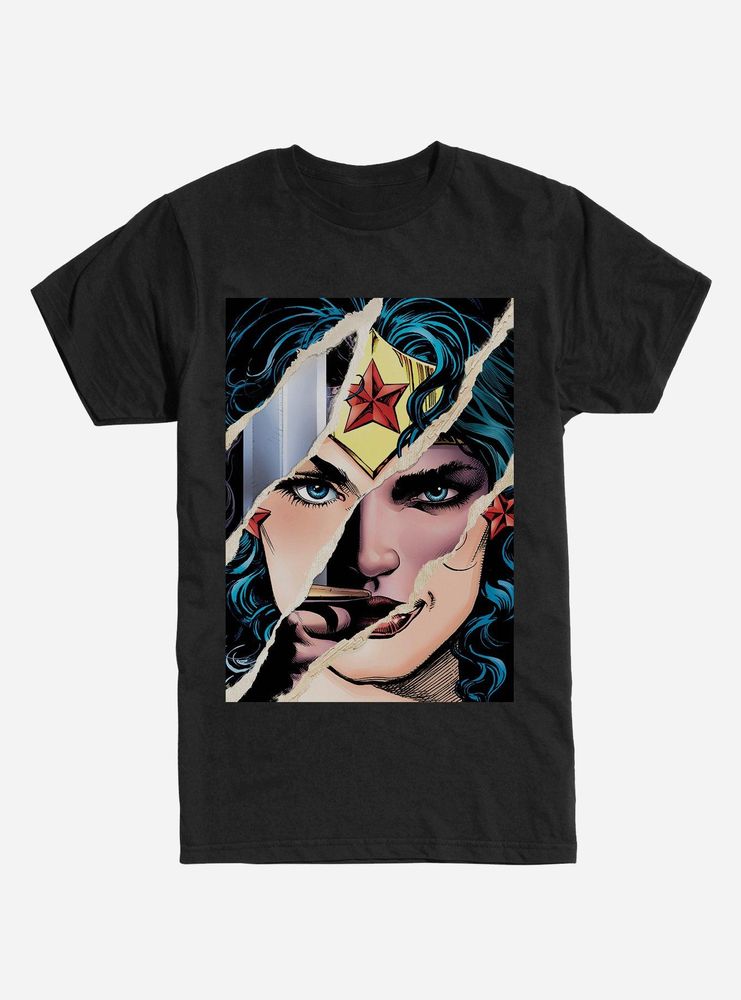 Boxlunch DC Comics Wonder Woman Warrior Face T-Shirt