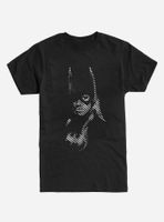 DC Comics Batman Batgirl Shadows Dark Chocolate T-Shirt